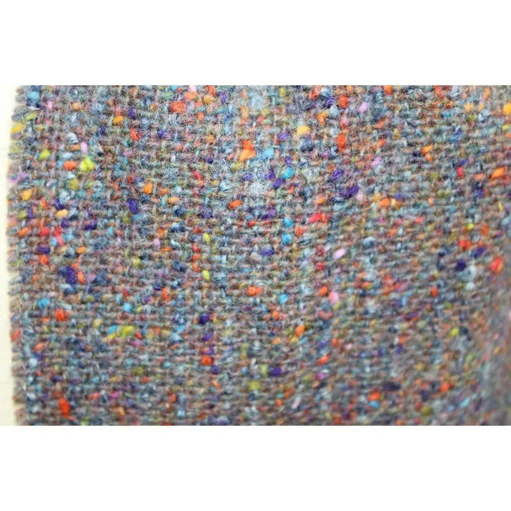 Vintage Studio Donegal Hand Woven Pure Wool Scarf Ireland Tweed 9